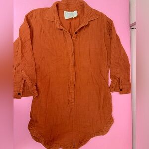 Acacia Romper in Rust color size Small